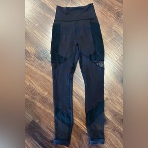 Lululemon mesh leggings.